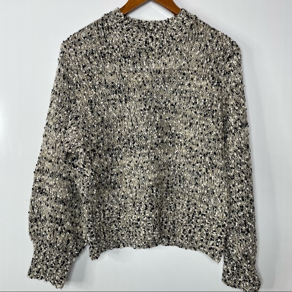 Moon River Speckled Oversized‎ Chunky Sweater Xsmall